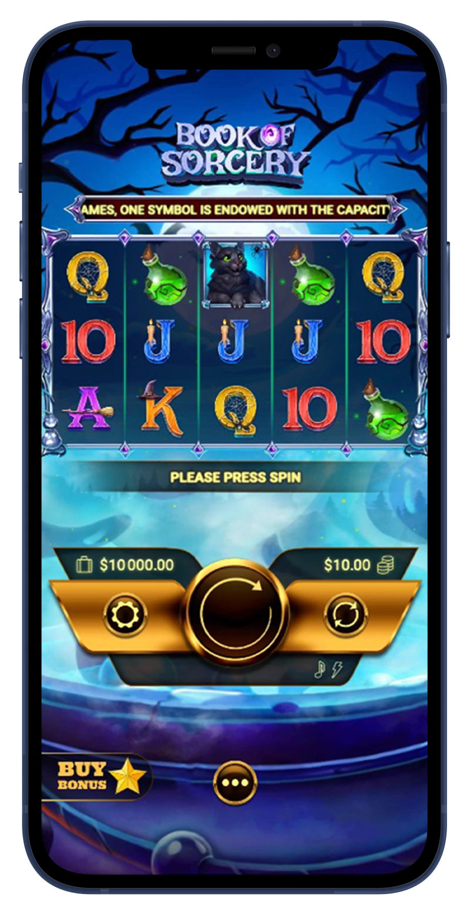 Book of Sorcery slot